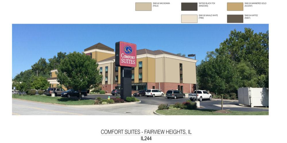 Comfort Suites Fairview Heights Extérieur photo